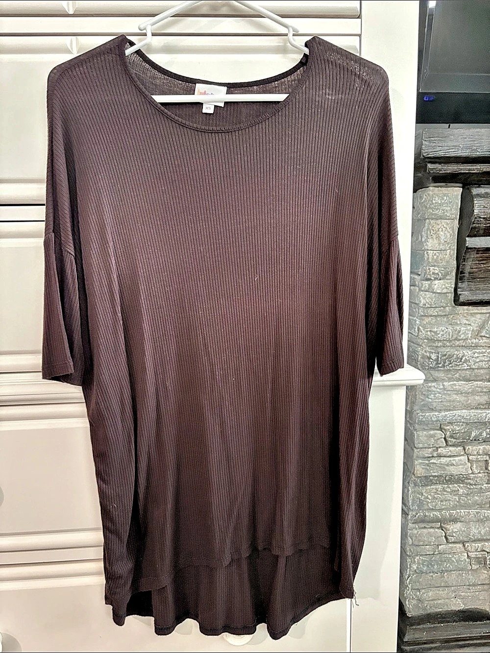 LuLaRoe Irma Tunic Brown XS
